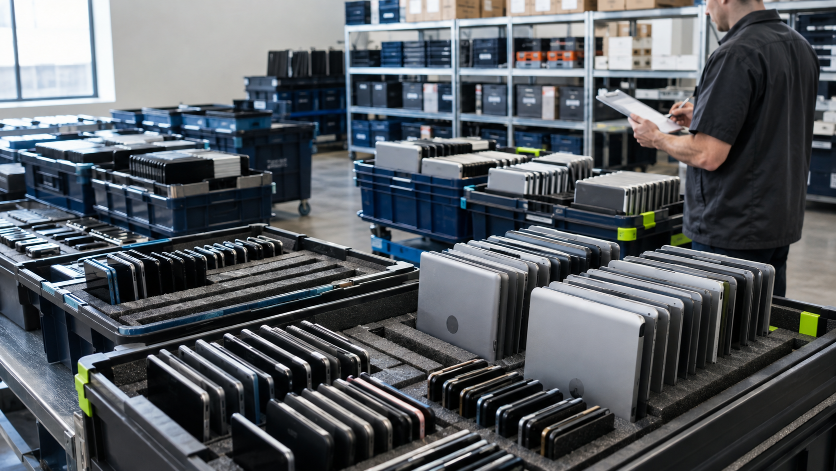 Organized business device inventory